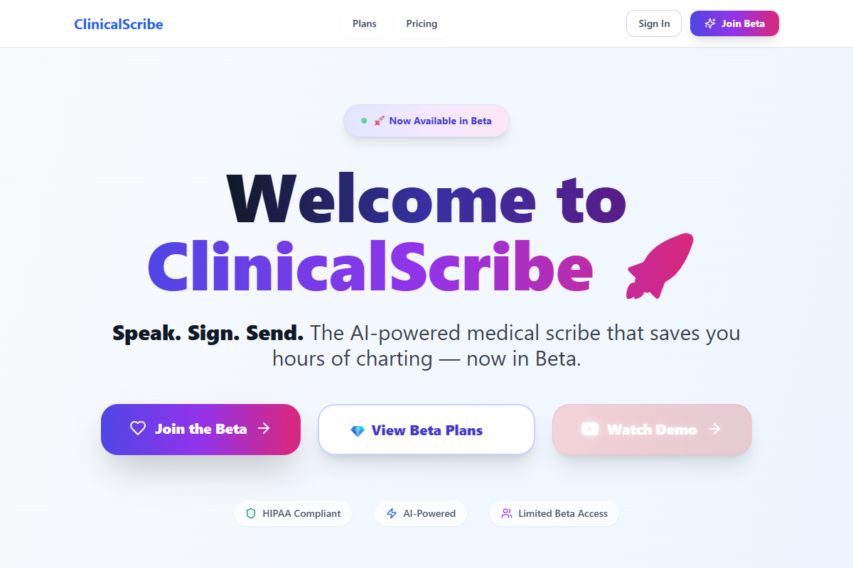 ClinicalScribe